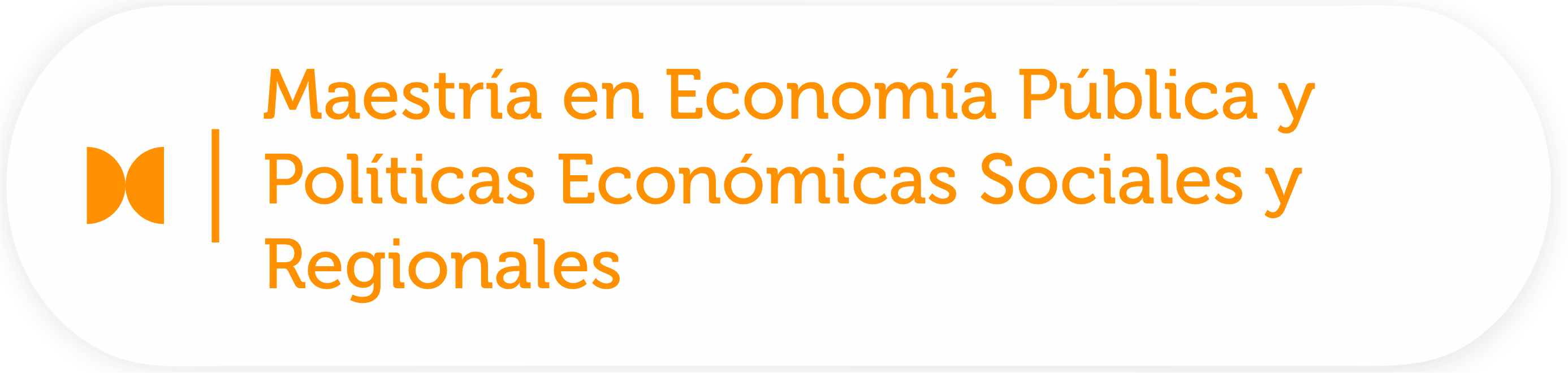 Maestría en Economía Pública y Políticas Económicas, Sociales y Regionales - presencial