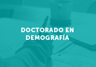 Doctorado en Demografía