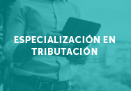 Especialización en tributación