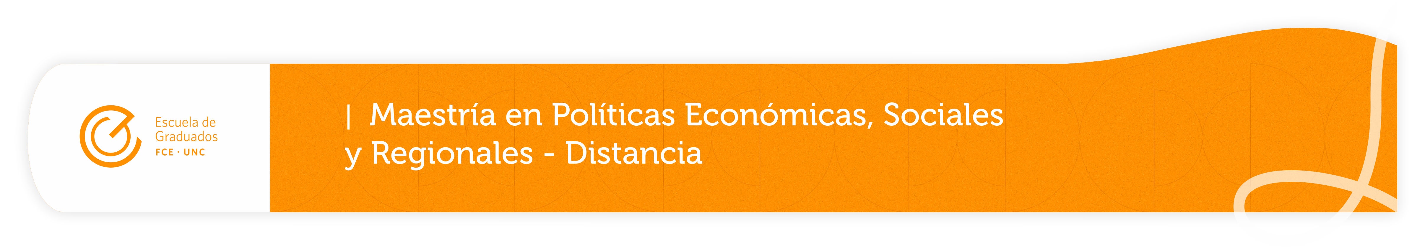 Maestría en Políticas Económicas, Sociales y Regionales a Distancia
